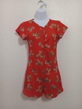 Love To Sleep -  Button Up Onesie Pajama